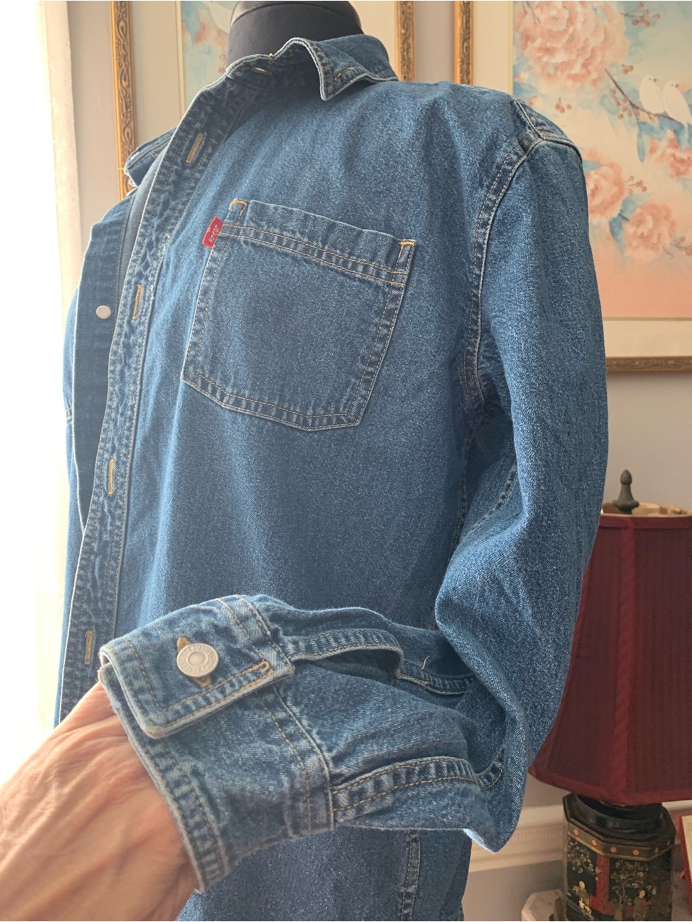 Vintage 90’s Levi’s Red Tab Button Up Long Sleeve Shirt